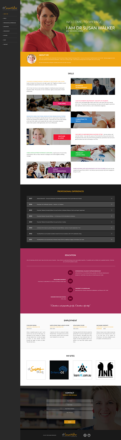 Web Design by chris.cameron for Align and Shine | Design #13428410