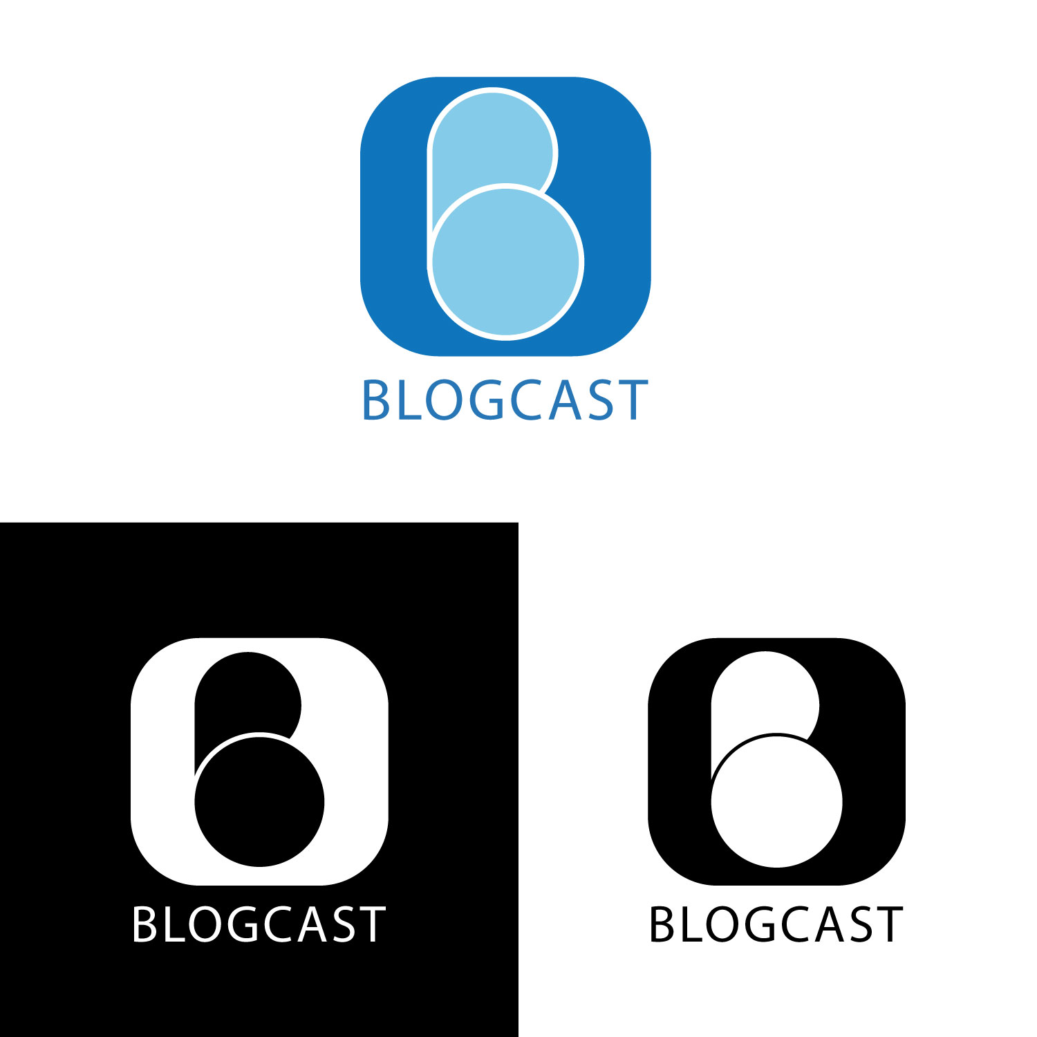 Logo Design by uk for Blogcast.com | Design #13159717