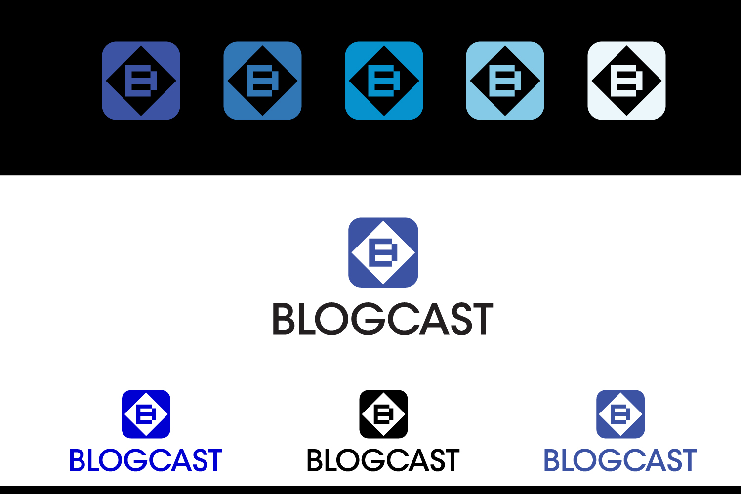 Logo Design by Mr Designer for Blogcast.com | Design #13163875