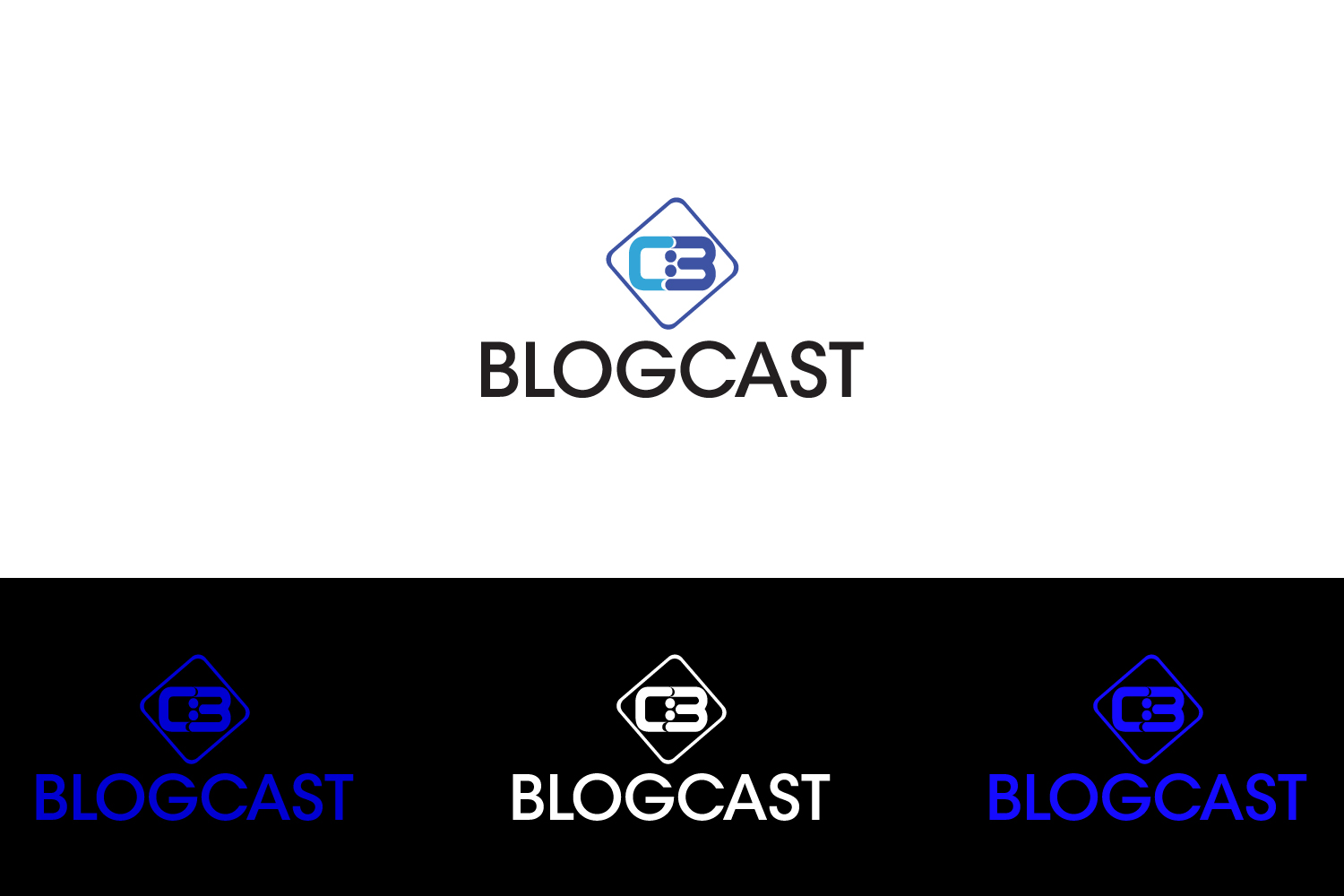 Logo Design by Mr Designer for Blogcast.com | Design #13163933