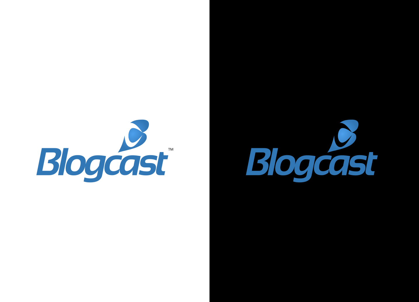 Diseño de Logo por ChinMaya para Blogcast.com | Diseño #13285033