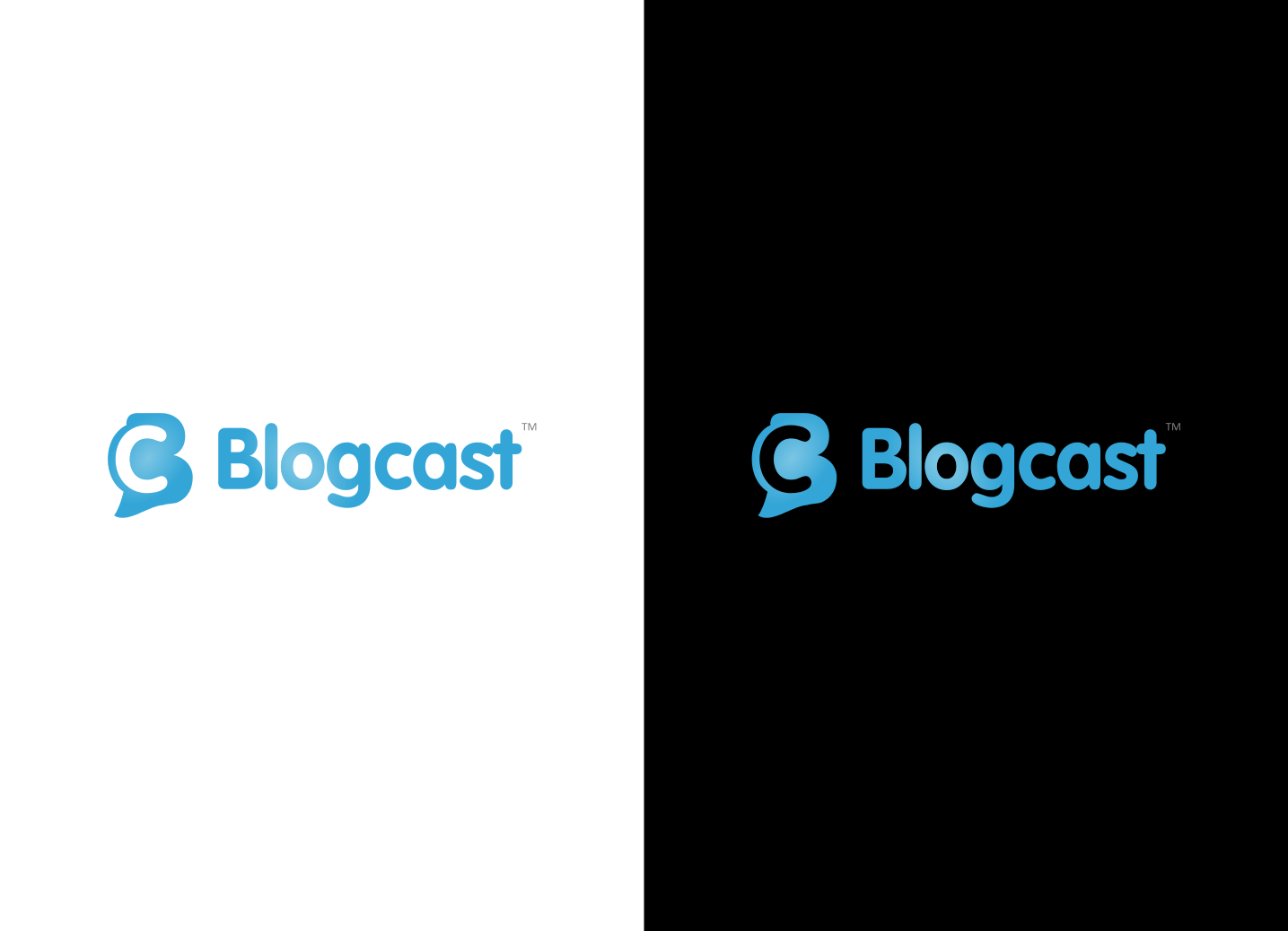 Diseño de Logo por ChinMaya para Blogcast.com | Diseño #13285034