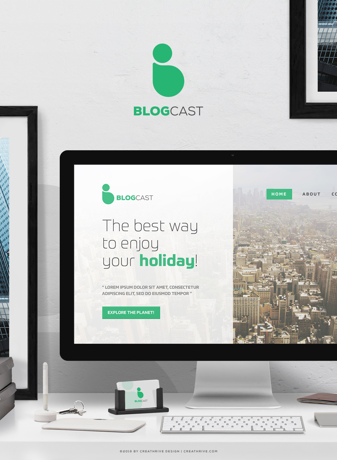 Diseño de Logo por xyMotion para Blogcast.com | Diseño #13165178