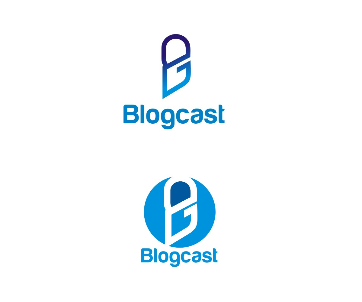 Diseño de Logo por SUNEEEEEL para Blogcast.com | Diseño #13180496