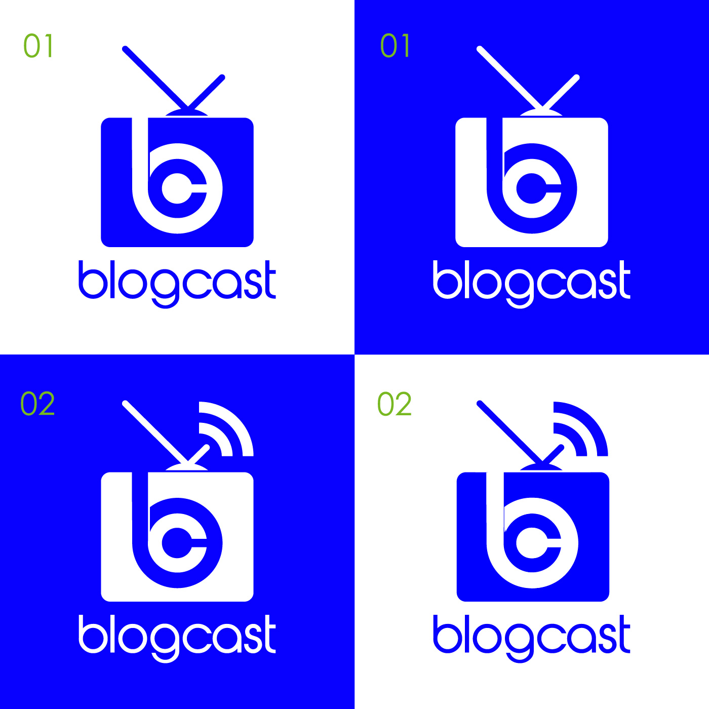Logo Design by Pangestu for Blogcast.com | Design #13355625