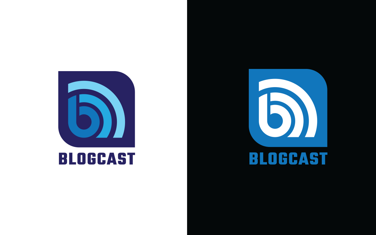 Logo Design by Grafactory for Blogcast.com | Design #13144280