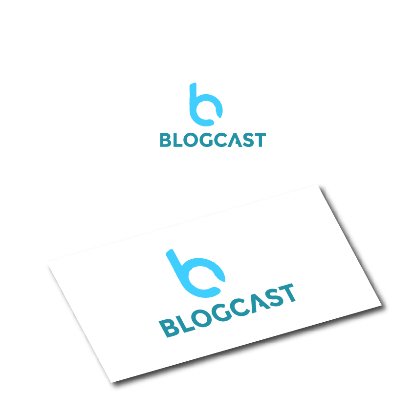 Logo Design by creativewave for Blogcast.com | Design #13146915