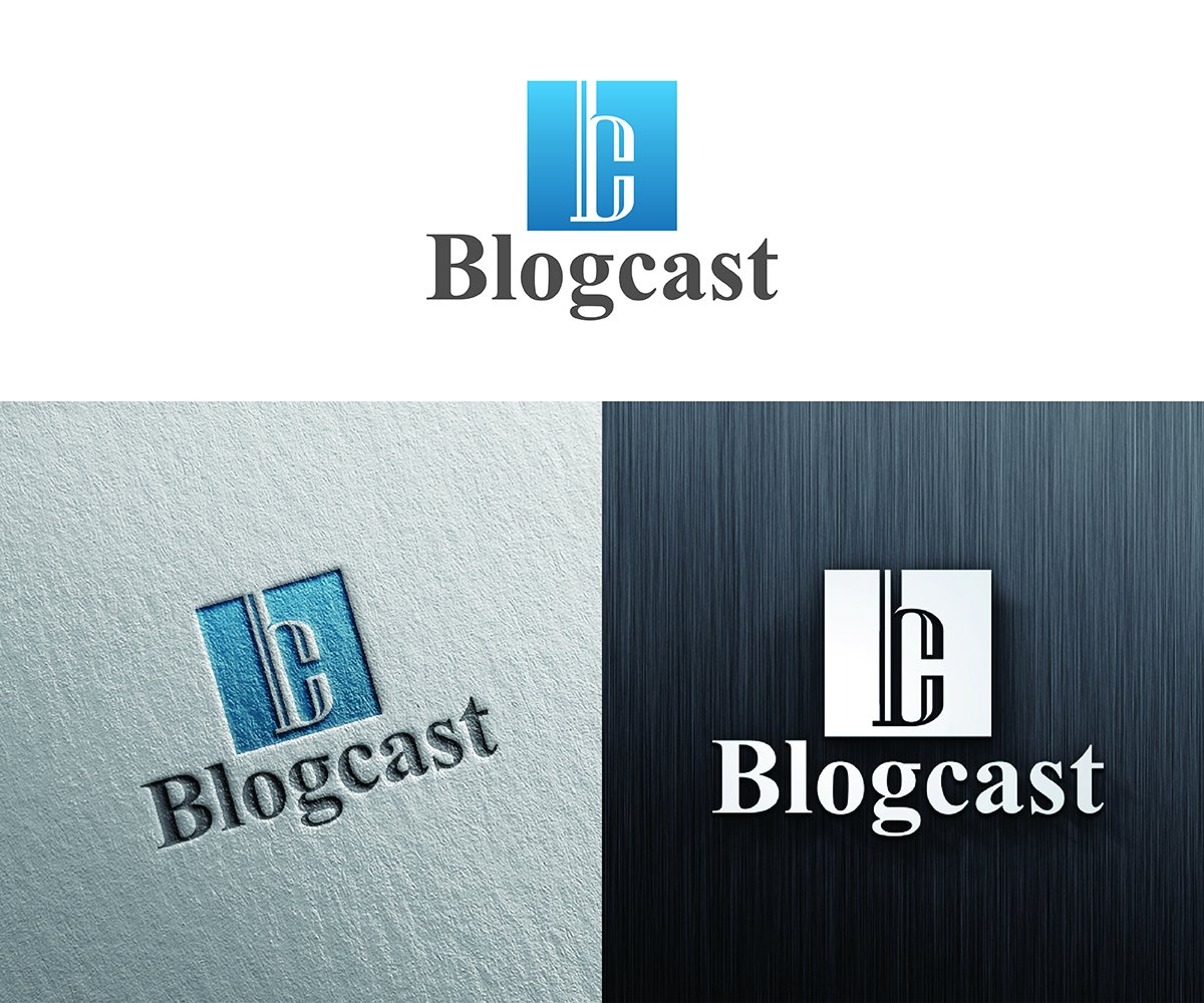 Logo Design by eMARK for Blogcast.com | Design #13147433
