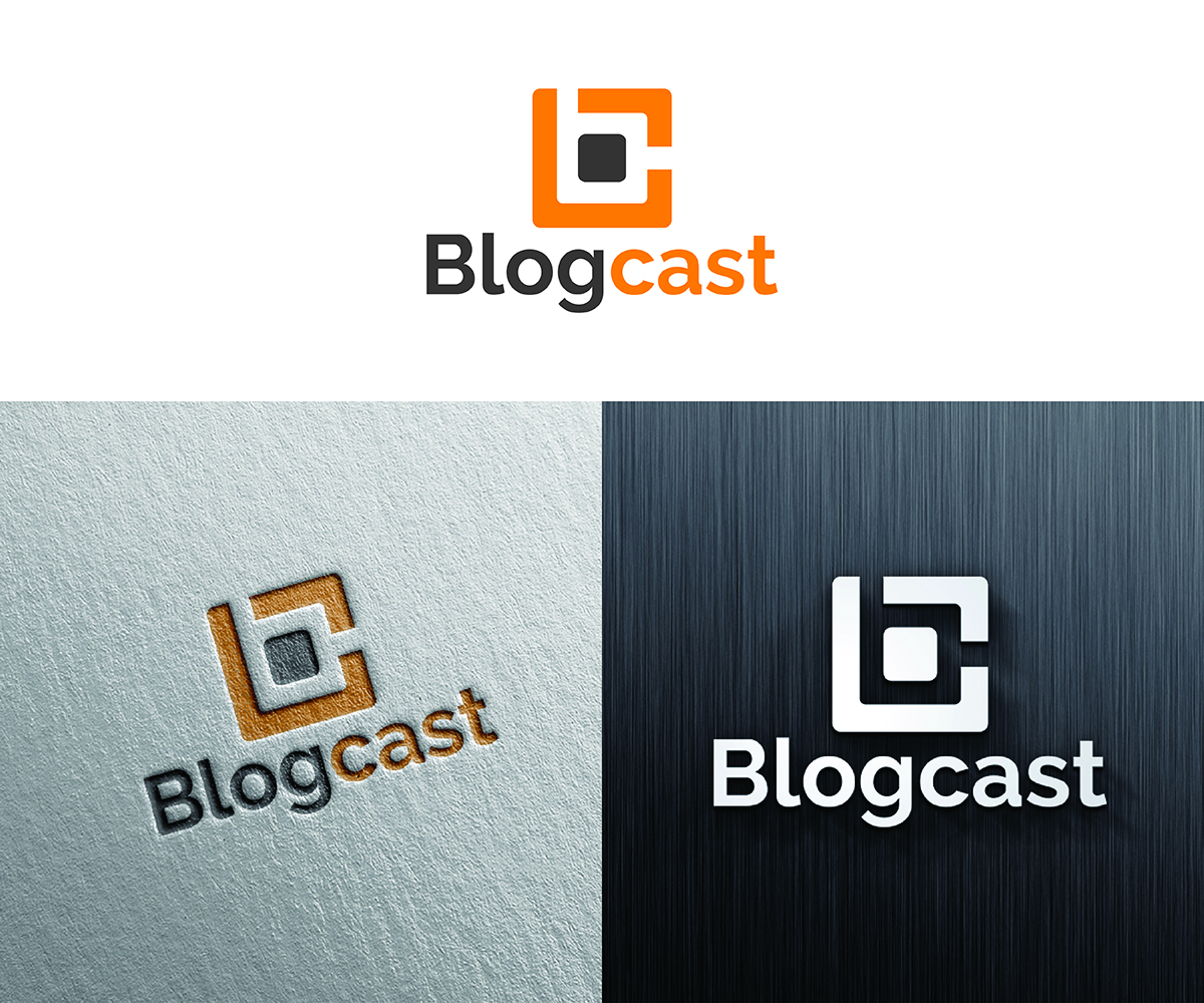 Logo Design by eMARK for Blogcast.com | Design #13158088