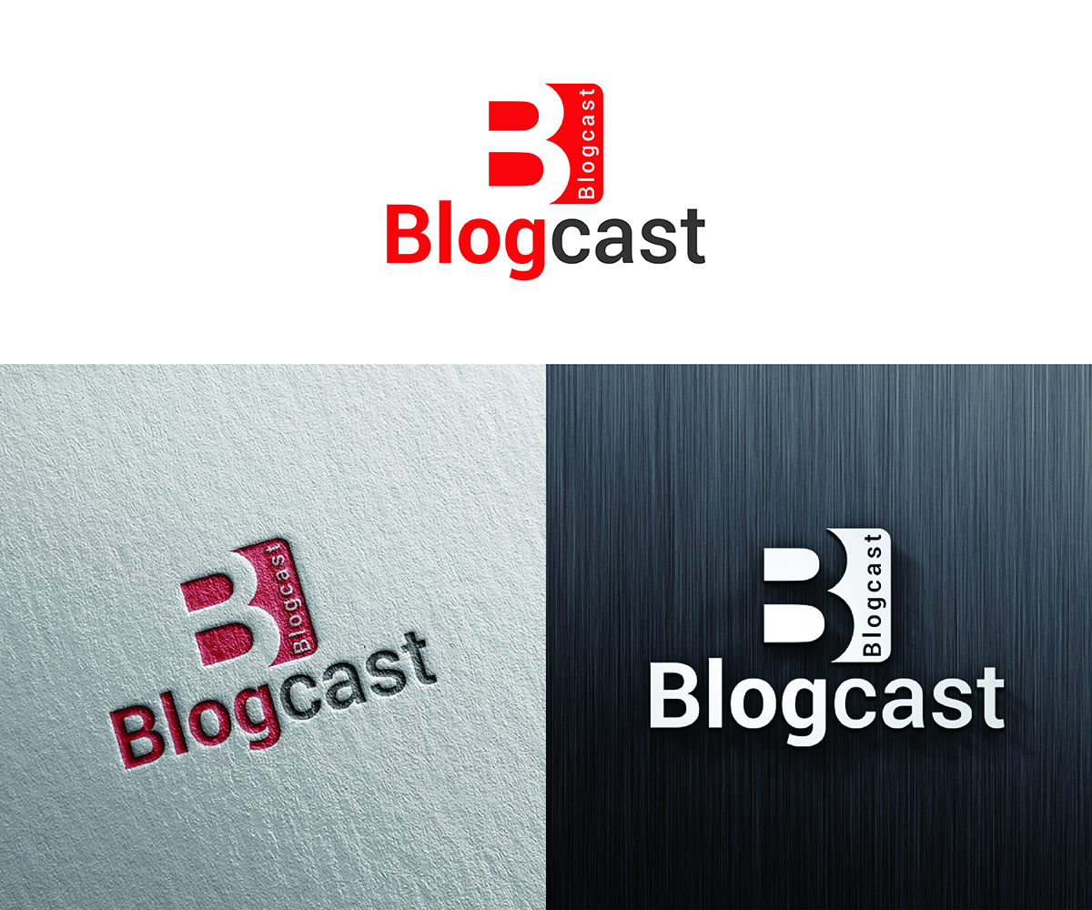 Logo Design by eMARK for Blogcast.com | Design #13158090
