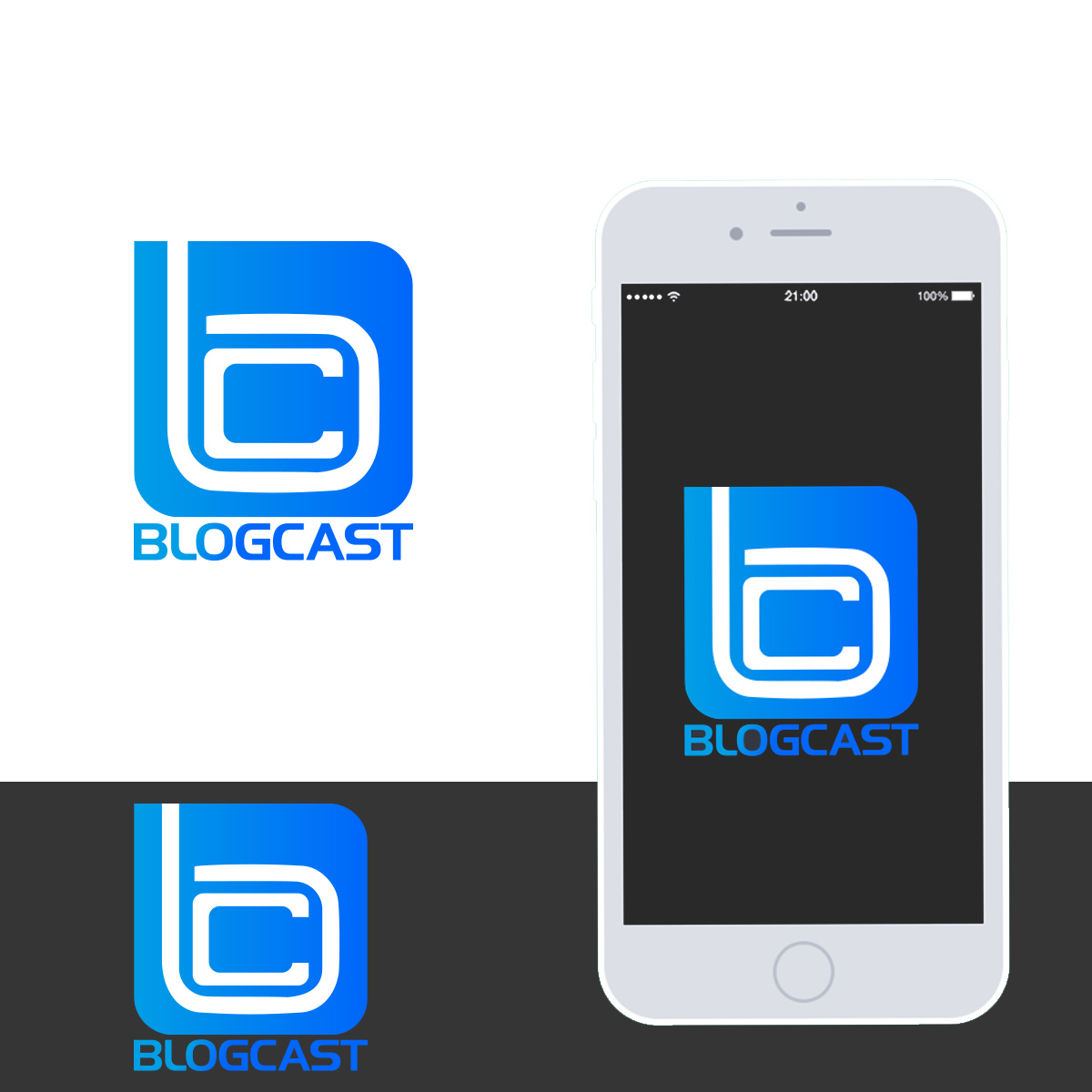 Logo Design by NinjaArt for Blogcast.com | Design #13146808