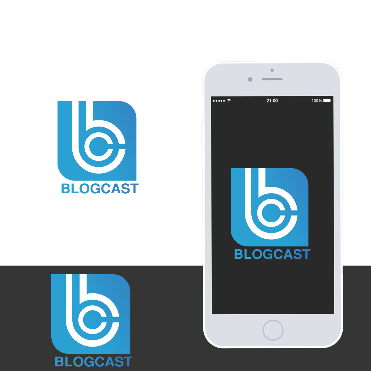 Logo Design by NinjaArt for Blogcast.com | Design #13195724