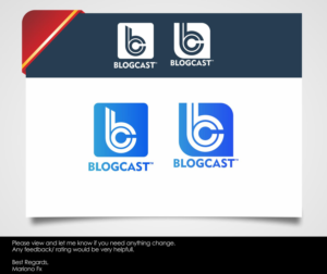 Logo Design by Mariono Fx for Blogcast.com | Design: #13145042
