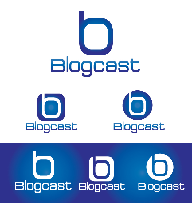 Logo Design by sayak2014 for Blogcast.com | Design #13152089