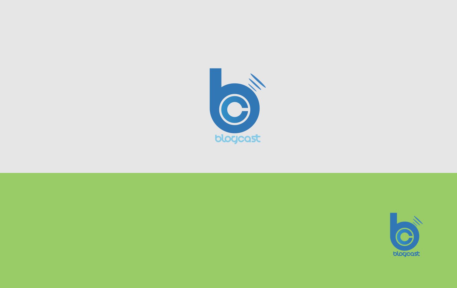 Logo-Design von Pernz27 für Blogcast.com | Design #13165844