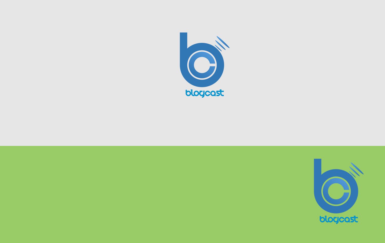 Logo Design by Pernz27 for Blogcast.com | Design #13165963