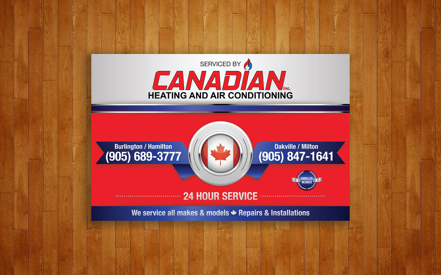 Design Autocollant par Jackie Morrison pour Canadian heating and air conditioning | Design #13315401
