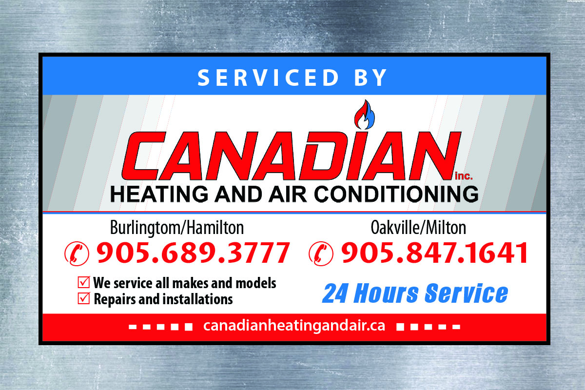 Sticker Design by Venus L. Penaflor for Canadian heating and air conditioning | Design #13327213
