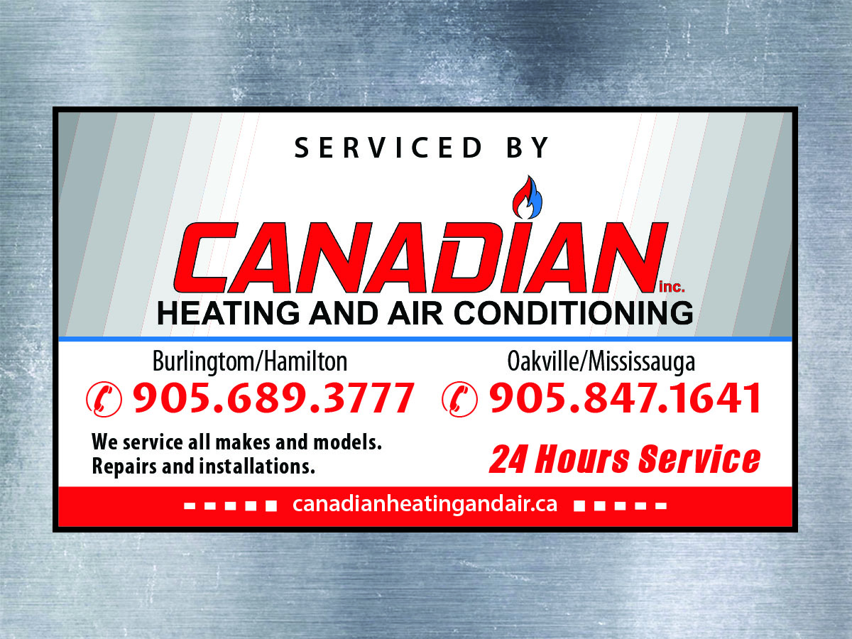 Sticker Design by Venus L. Penaflor for Canadian heating and air conditioning | Design #13390592