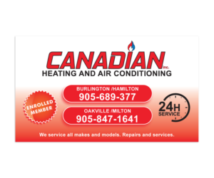 Sticker Design by digi-b for Canadian heating and air conditioning | Design: #13339122