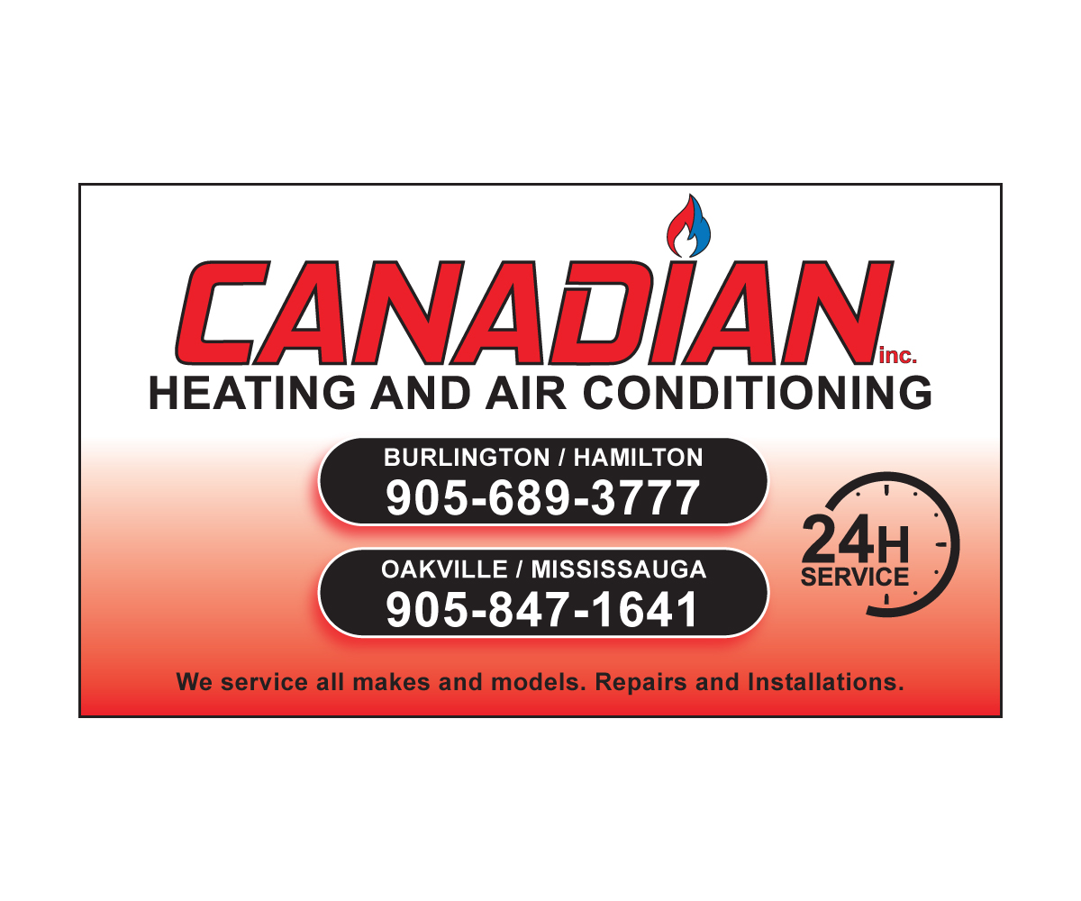 Sticker Design by digi-b for Canadian heating and air conditioning | Design #13379620