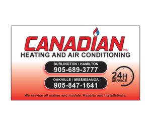Sticker Design by digi-b for Canadian heating and air conditioning | Design: #13379620