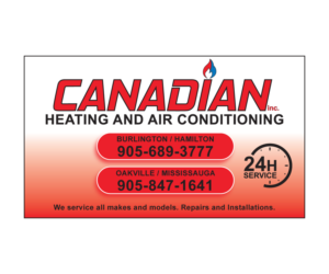 Sticker Design by digi-b for Canadian heating and air conditioning | Design: #13379621