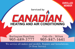 Sticker Design by bijuak for Canadian heating and air conditioning | Design: #13305854