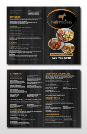 Design de Menu par Cervus™ pour ce projet | Design #13153422