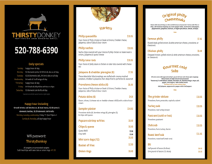 Menu Design by Yon Nguyen