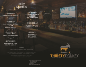 Menu Design by mrmrnjr for this project | Design: #13152747