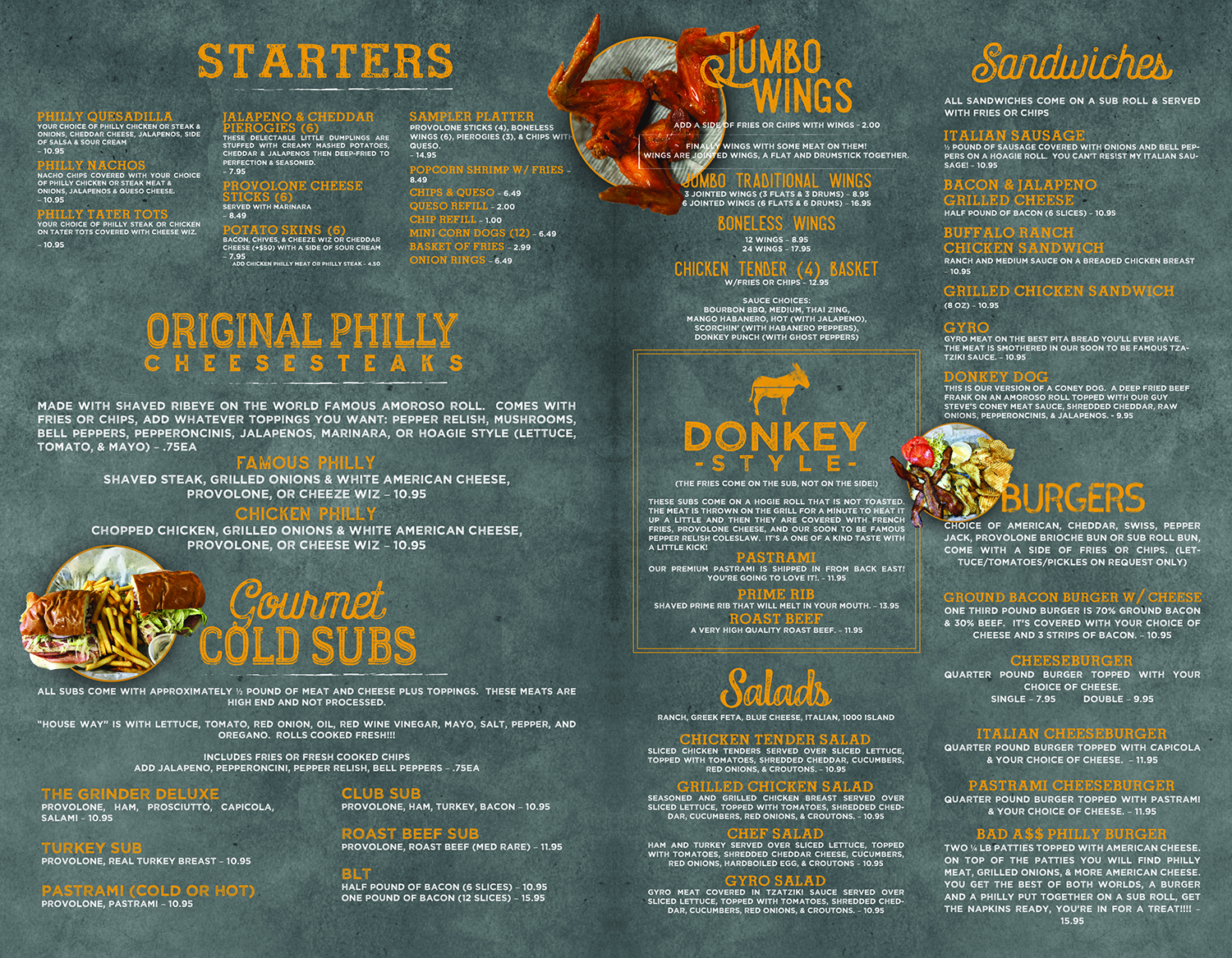 Menu Design by mrmrnjr for this project | Design #13198751