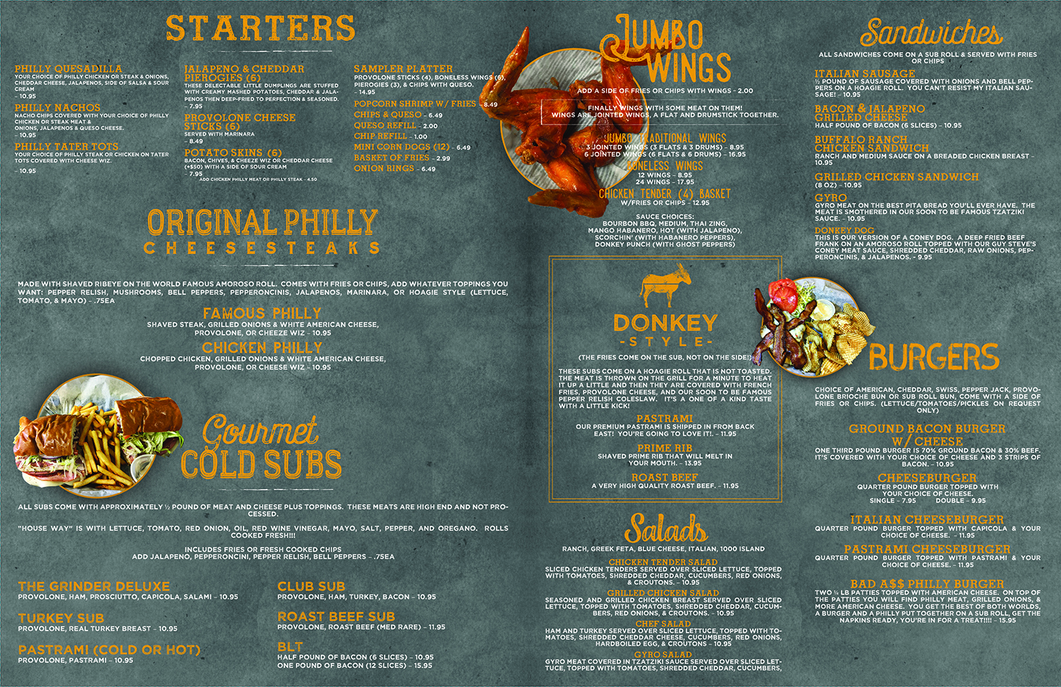 Menu Design by mrmrnjr for this project | Design #13235049