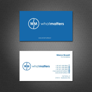 Start up in business consultancy needs a business card | Design de Carte de Visite par Dezero
