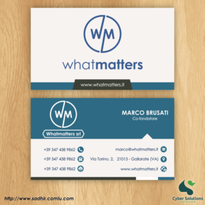 Business Card Design by mfm.sadhir for this project | Design: #13689762