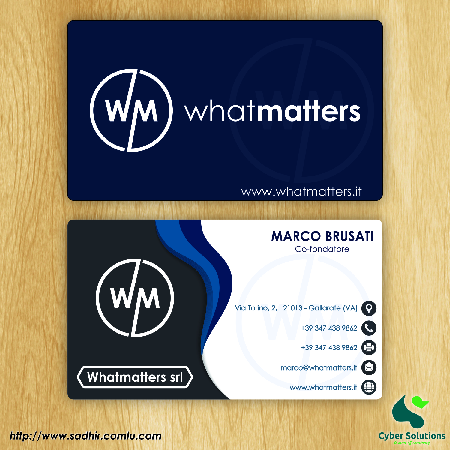 Business Card Design by mfm.sadhir for this project | Design #13689764