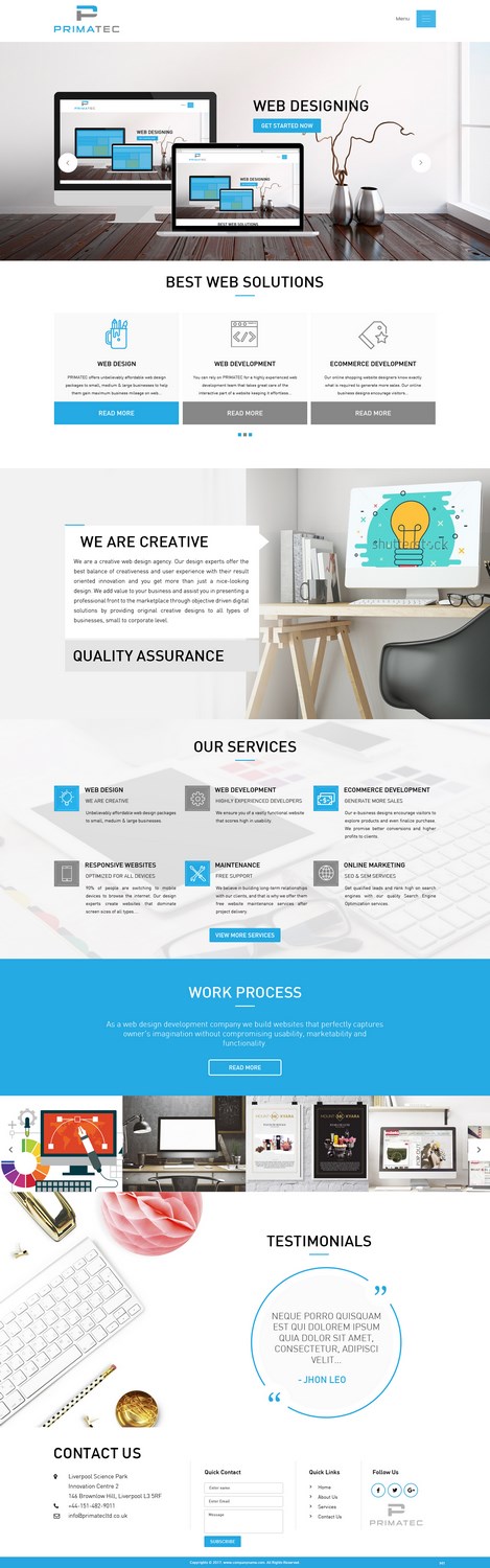 Web Design by pb for this project | Design #13326607