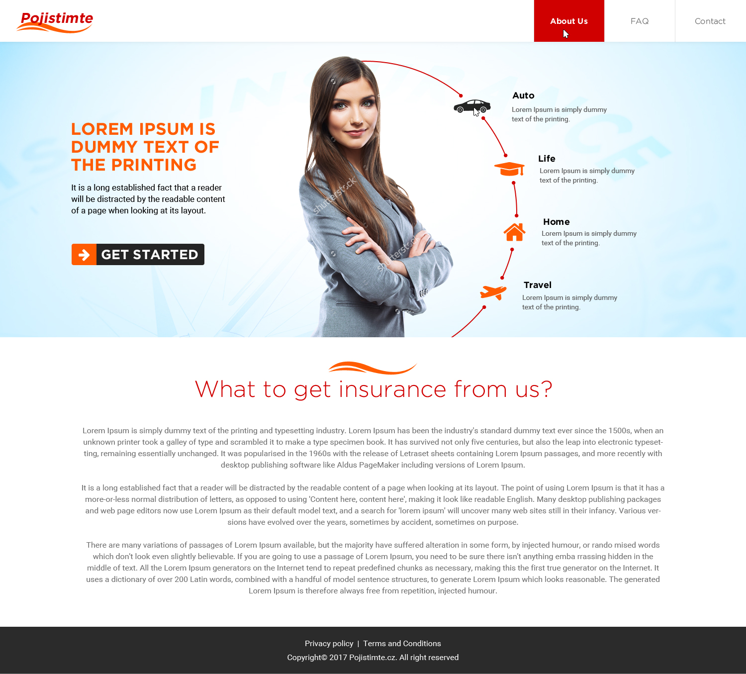 Diseño Web por Samir Mirza para este proyecto | Diseño #13366187