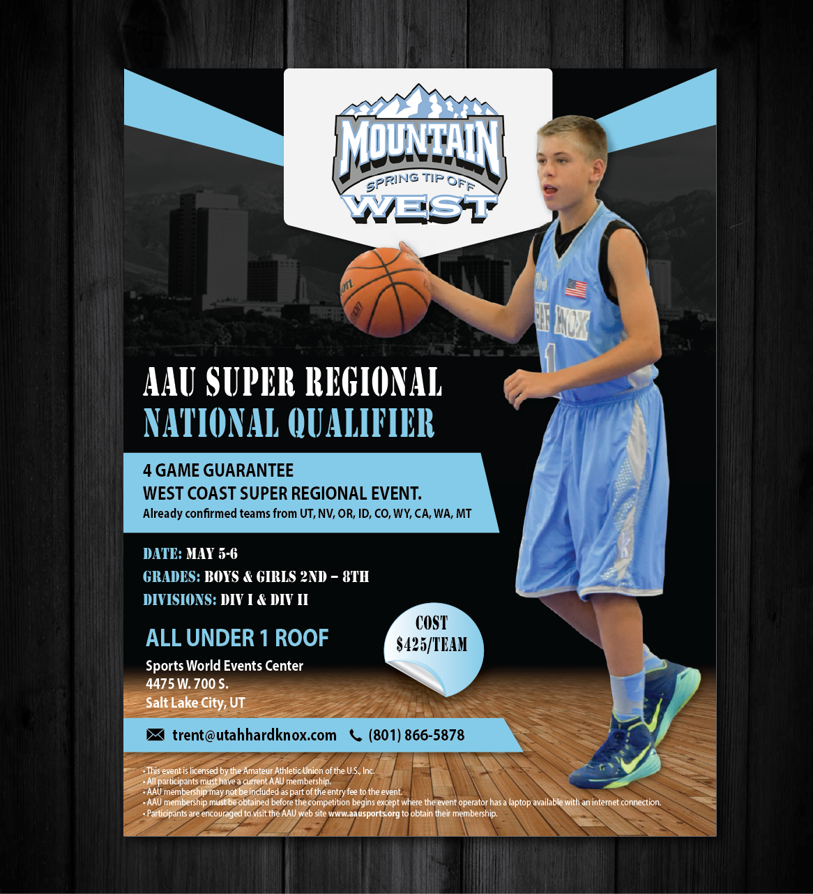 Flyer Design by alex989 for Utah Hard Knox | Design #13159365