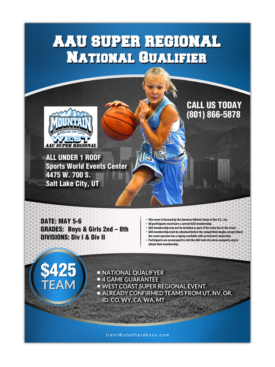 Flyer Design by creative.bugs for Utah Hard Knox | Design #13160738