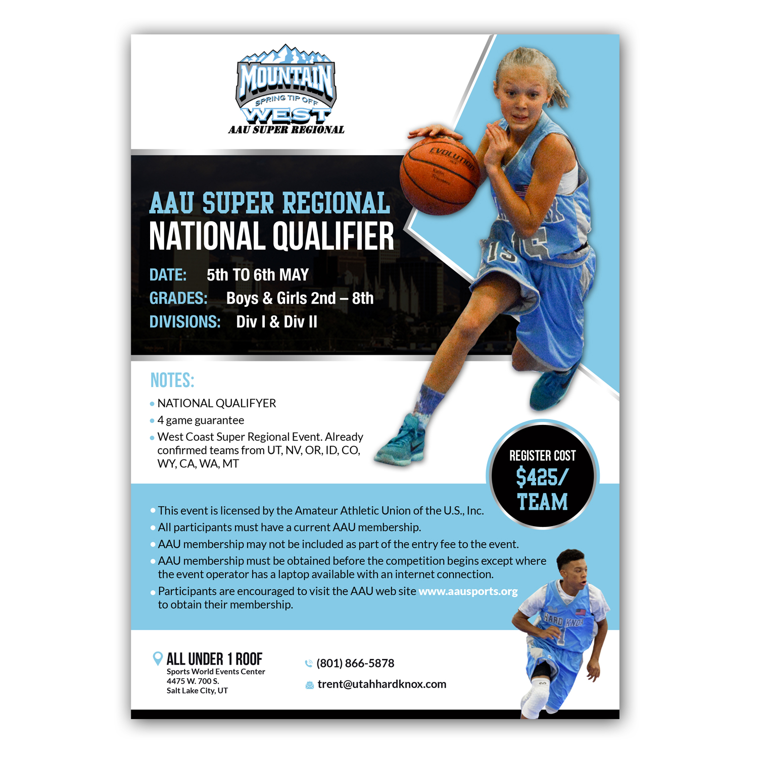 Flyer Design by creative.bugs for Utah Hard Knox | Design #13166865