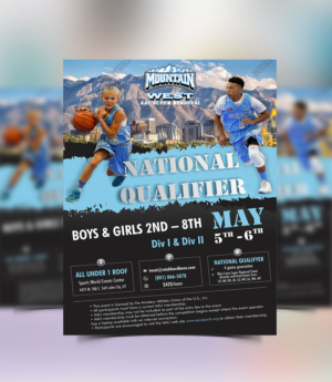 Mountain West Spring Tip Off Basketball Tournament | Design de Flyer par ecorokerz