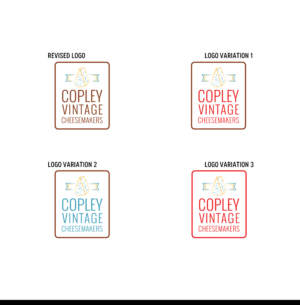 Logo Design by Knockout for Copley Vintage Cheesemakers LLC | Design: #13197650