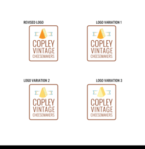 Logo Design by Knockout for Copley Vintage Cheesemakers LLC | Design: #13244533