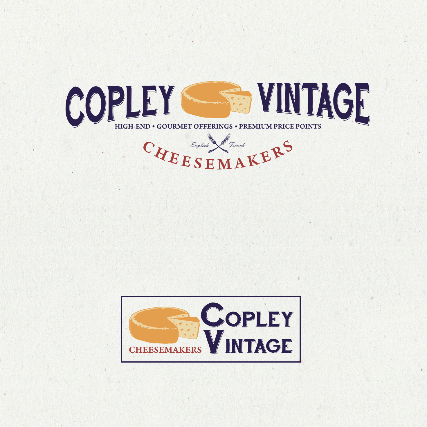 Logo Design by yulioantoni's for Copley Vintage Cheesemakers LLC | Design #13237254
