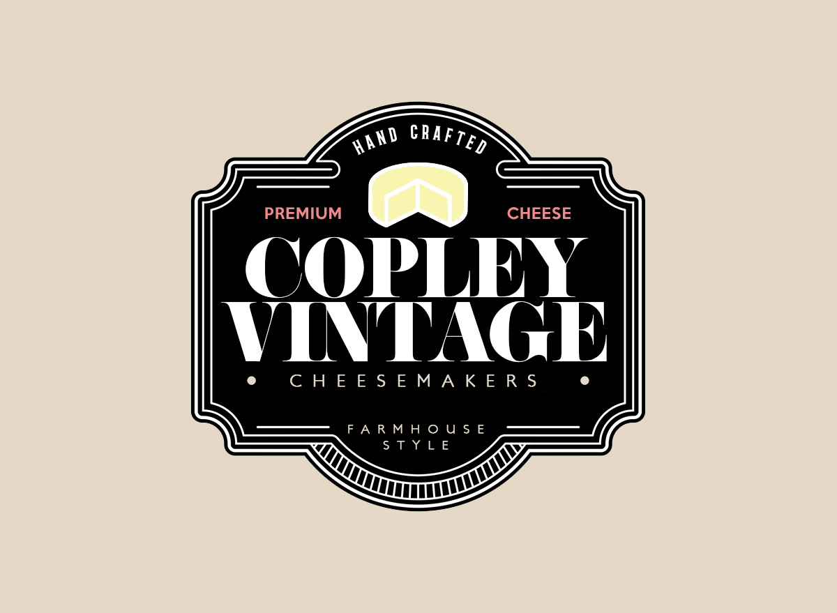 Logo Design by 24-7 DESIGN for Copley Vintage Cheesemakers LLC | Design #13239213