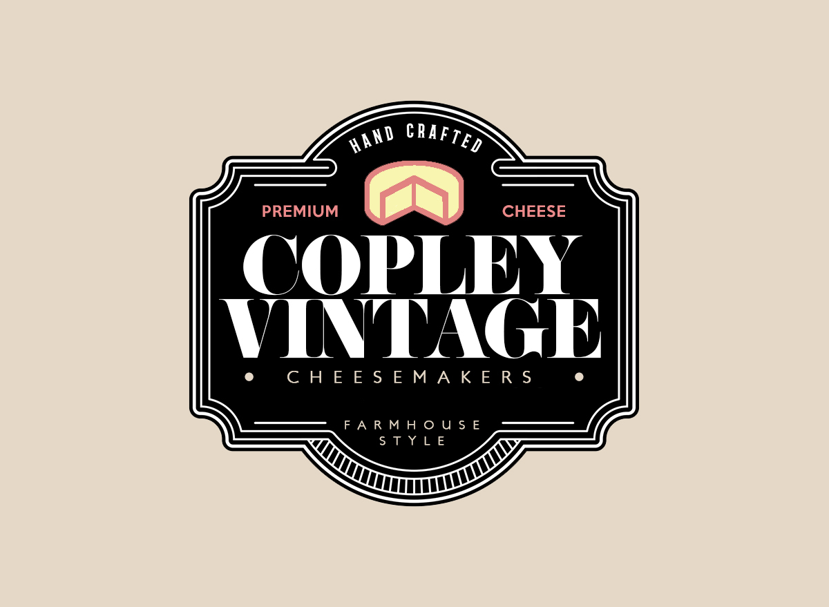 Logo Design by 24-7 DESIGN for Copley Vintage Cheesemakers LLC | Design #13239343