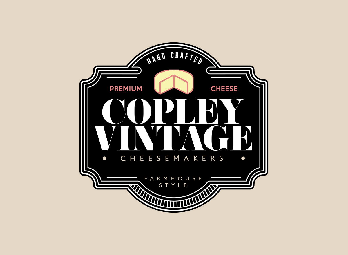 Logo Design by 24-7 DESIGN for Copley Vintage Cheesemakers LLC | Design #13258285