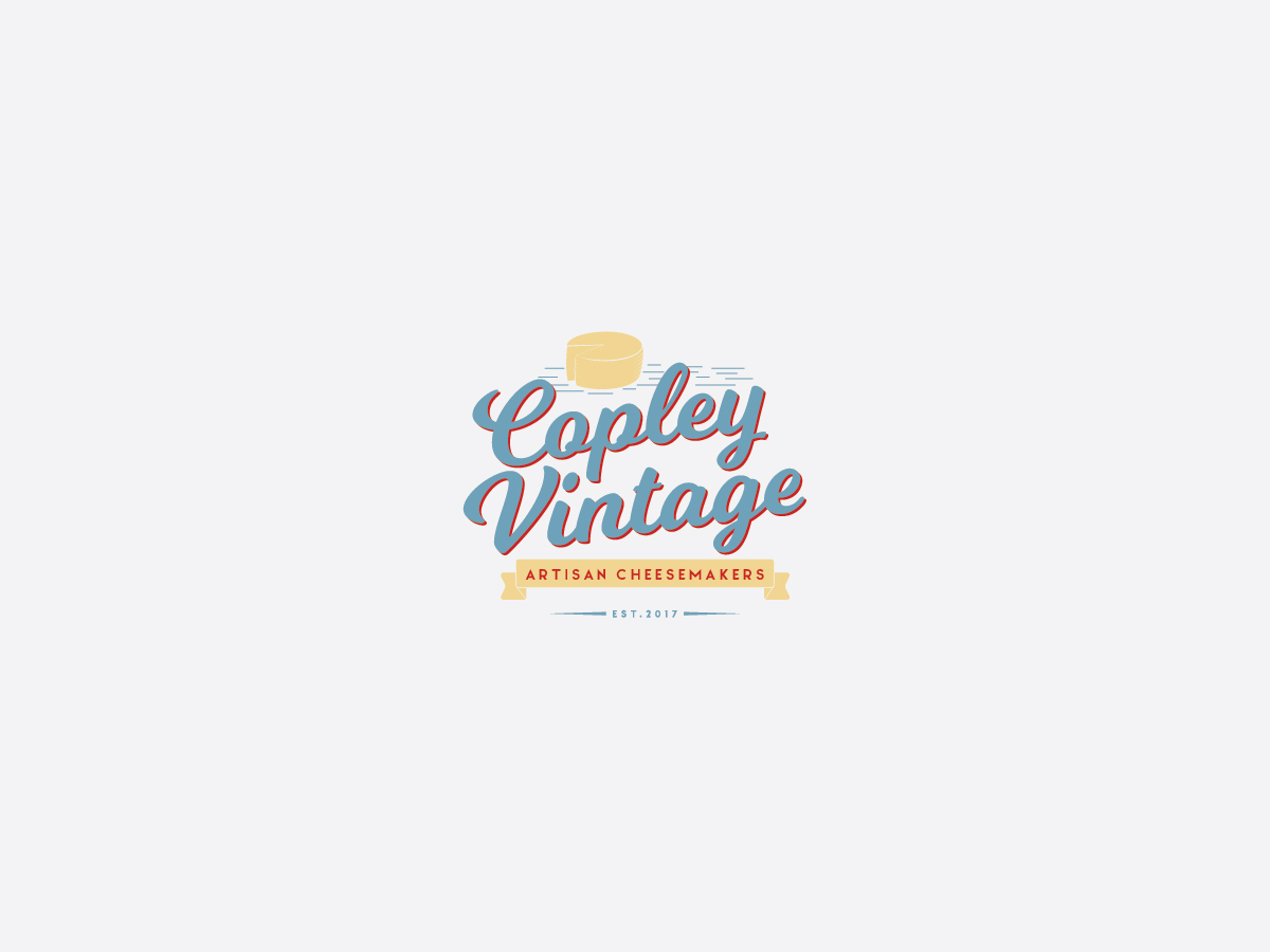 Logo Design by mldtrvs for Copley Vintage Cheesemakers LLC | Design #13209354