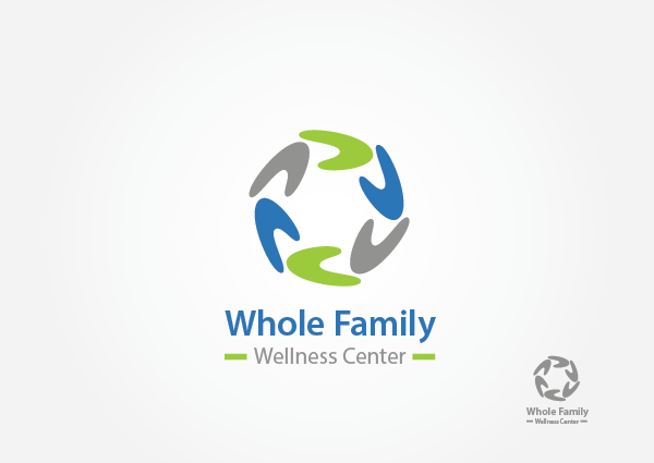 Logo Design by 3dwOrX for Whole Family Wellness Center | Design #13249021